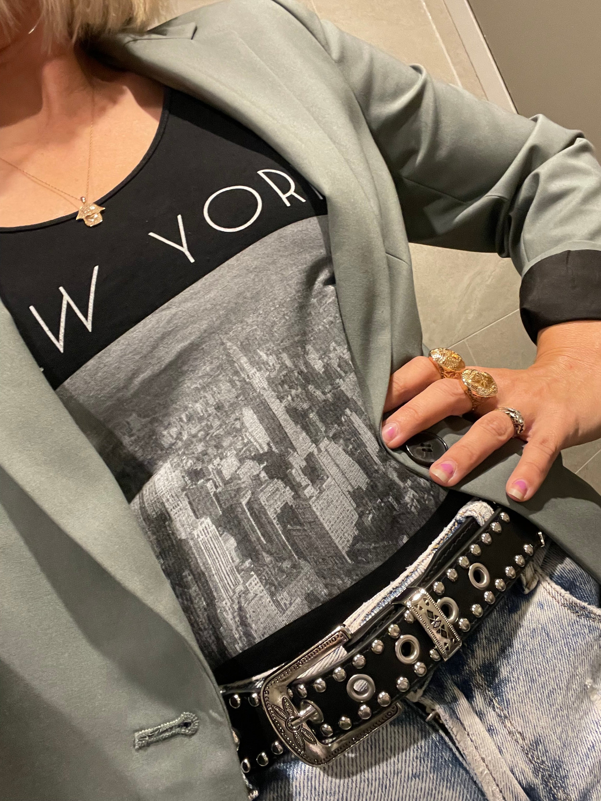 Saskia leather belt - ON order