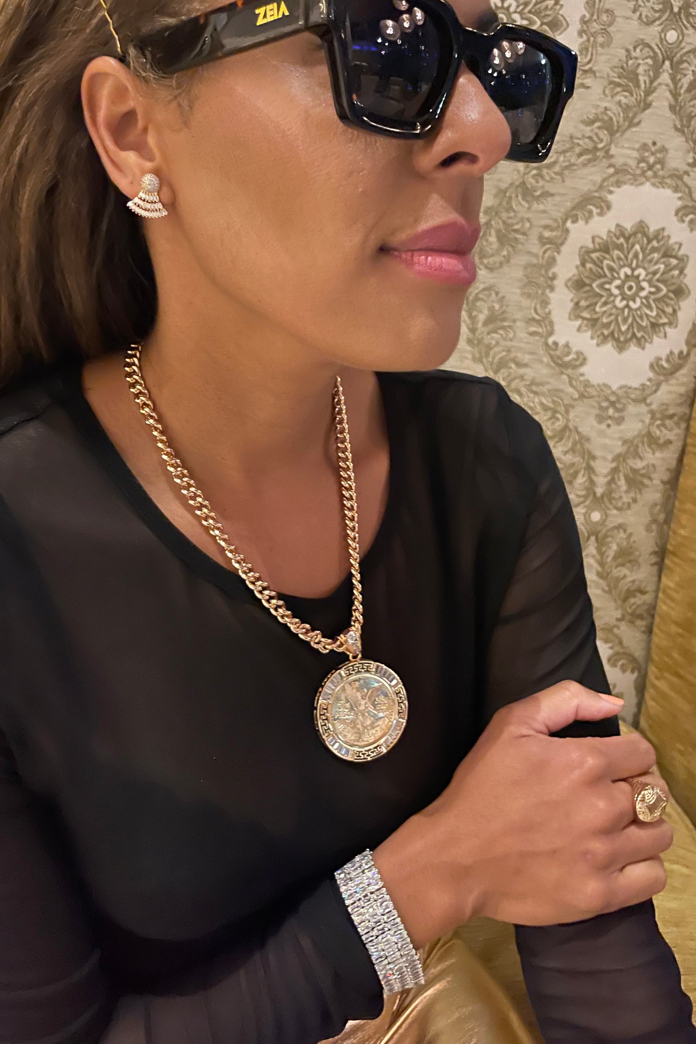 NEW Josephine flair earrings - Platinum Plated