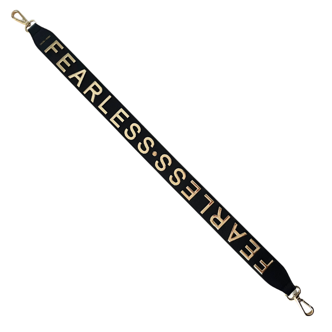 Fearless Bag strap - Gold Mid Length