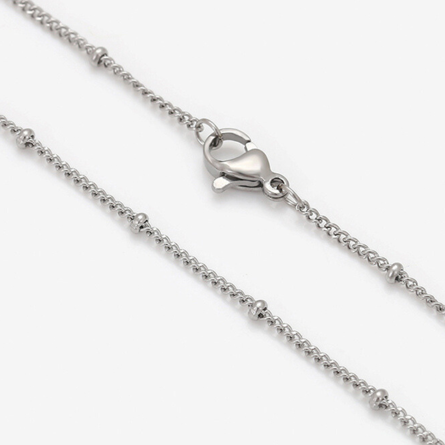 Liliana Pendant and Chain - 14 k and Platinum plated