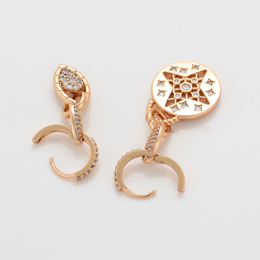 Star Gazer Earrings - 18k Gold plated