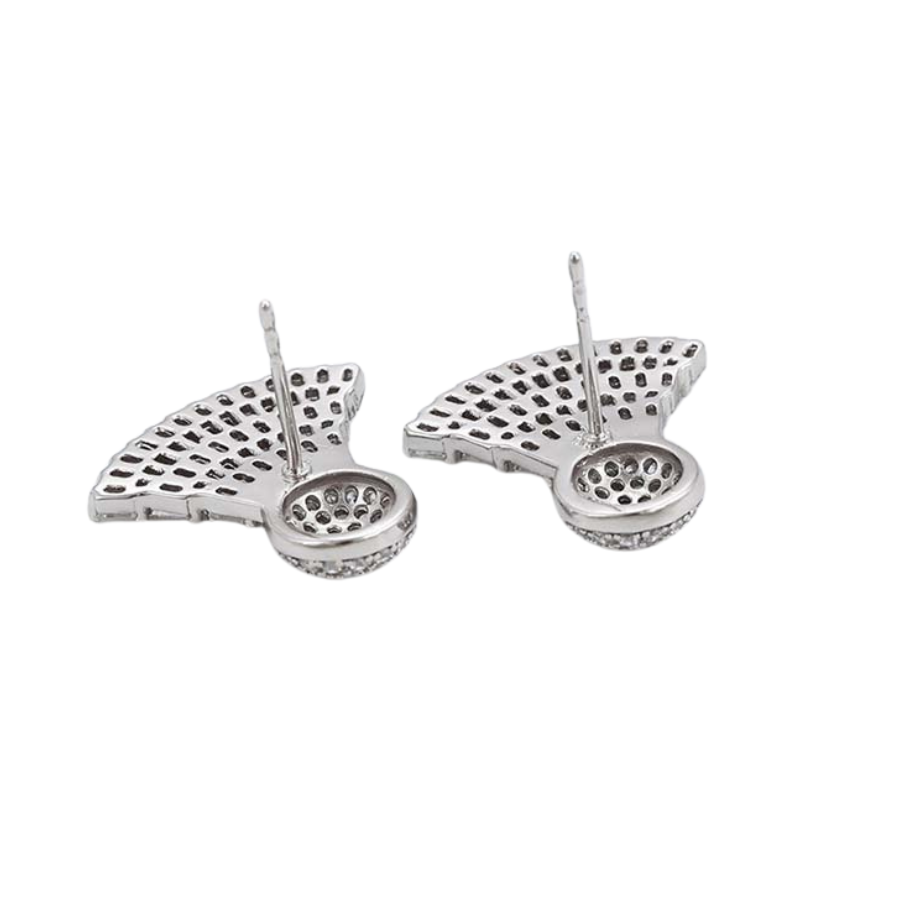 NEW Josephine flair earrings - Platinum Plated