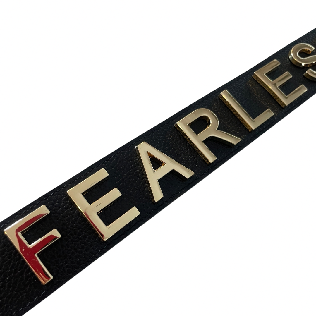 Fearless Bag strap - Gold Mid Length