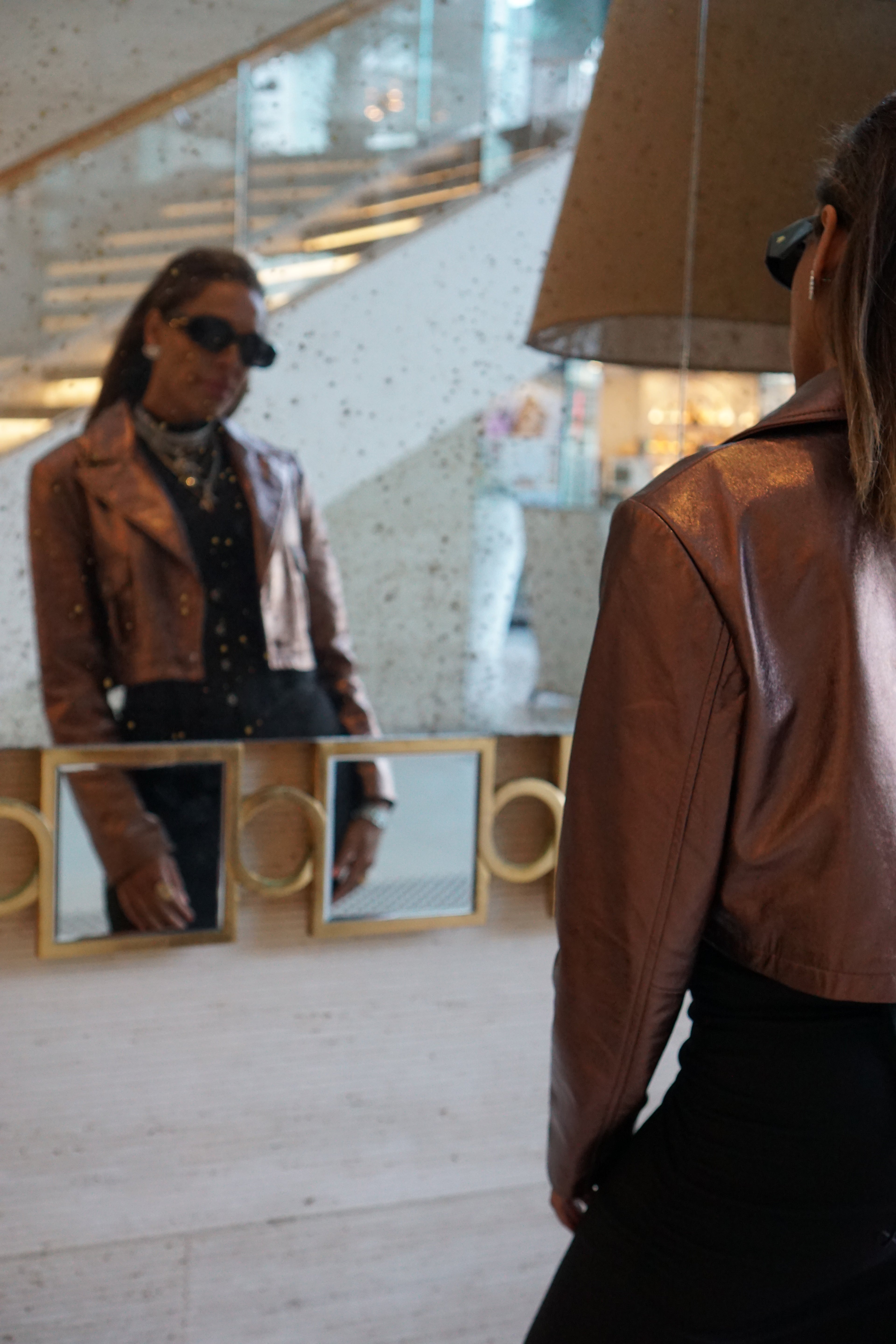 Bronze Muse - Leather Jacket