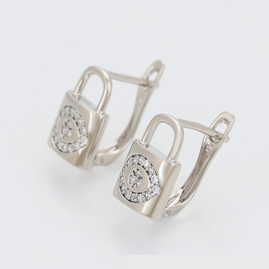 NEW Lola Locket earrings - Silver plated