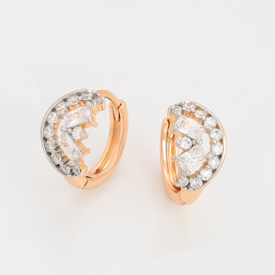 NEW Chloe Huggie Earrings - 18 k warm gold