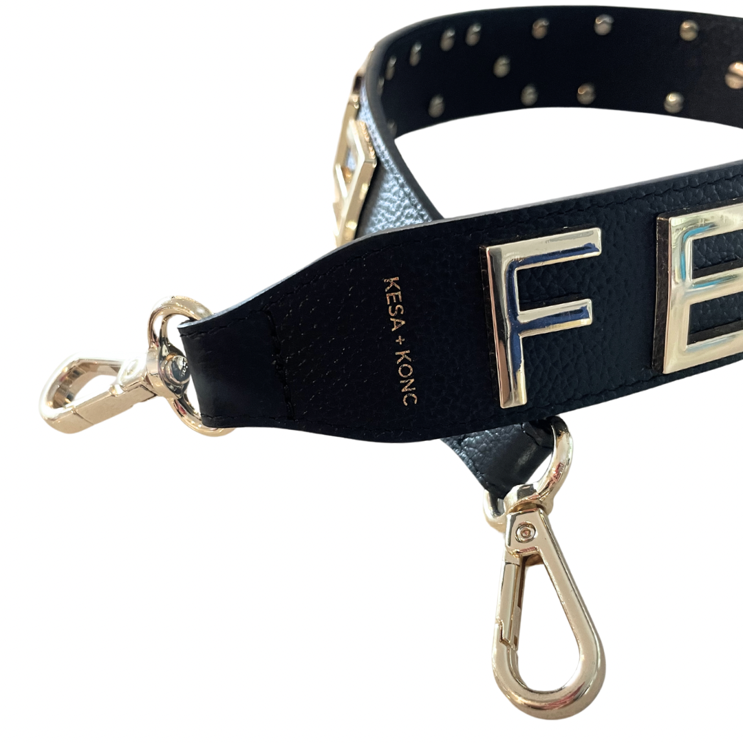 Fearless Bag strap - Gold Mid Length