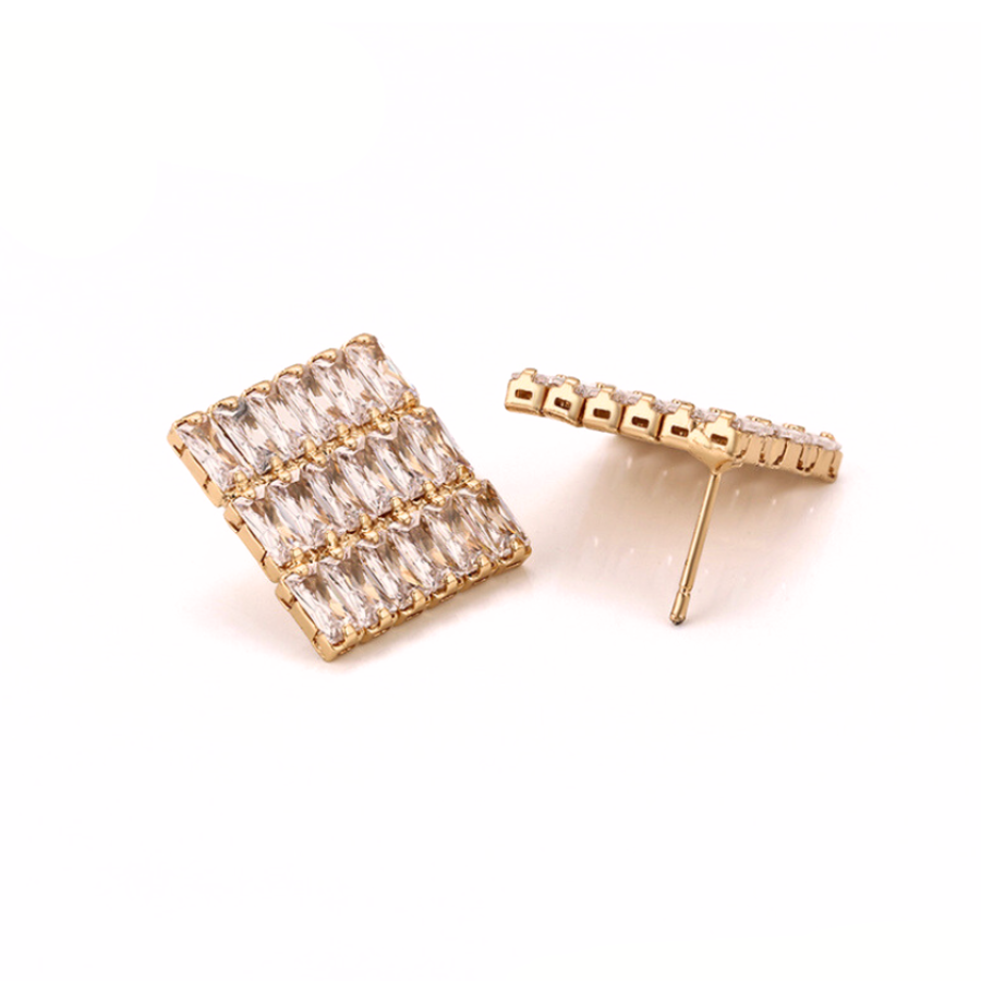 Imogen Earrings - 18 k gold Plated