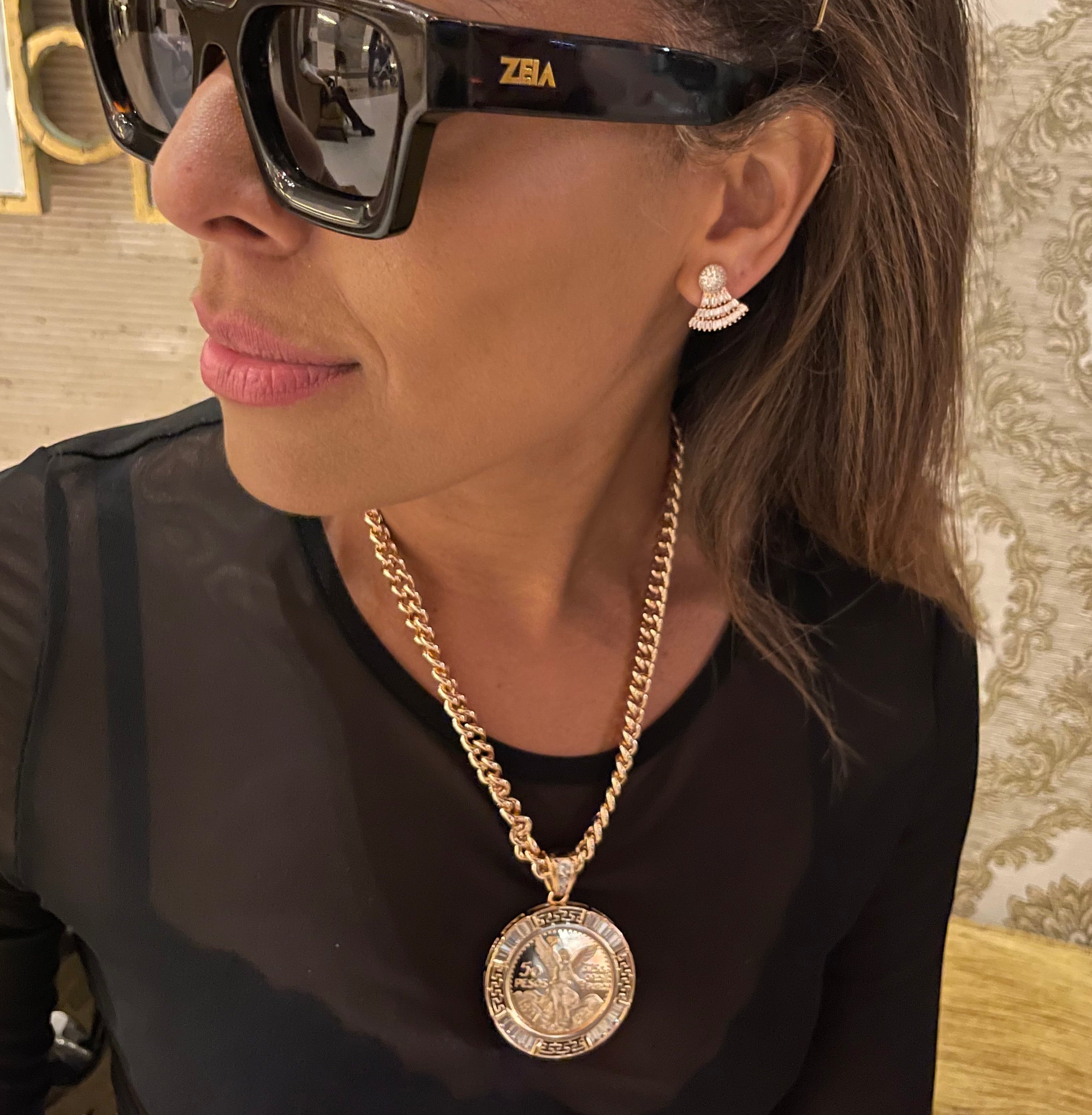 NEW Josephine flair earrings - Platinum Plated