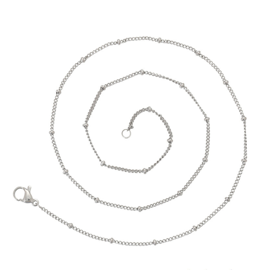 Liliana Pendant and Chain - 14 k and Platinum plated