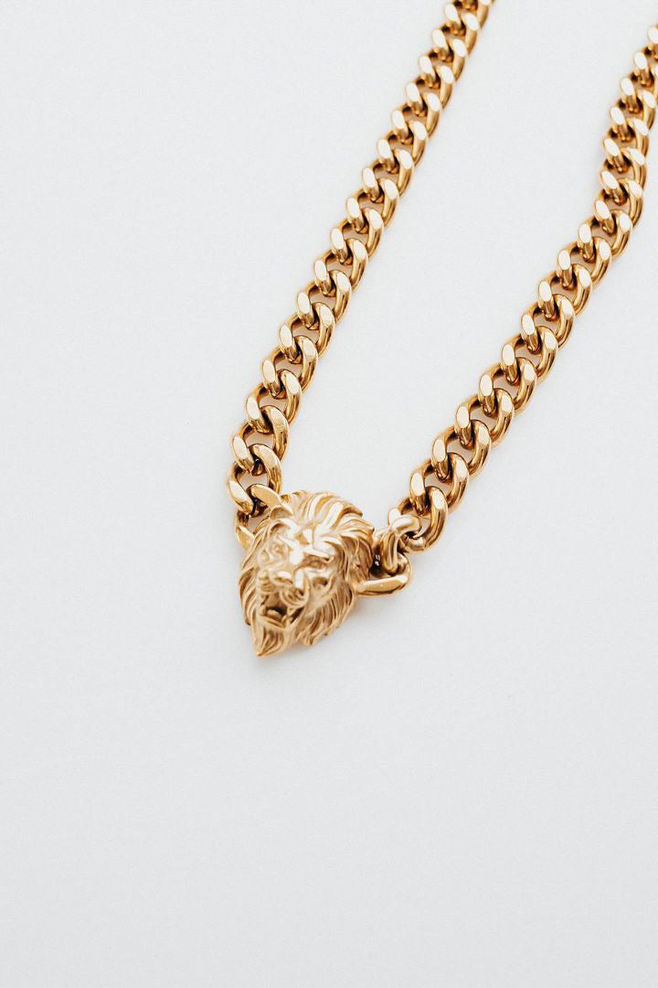 RESTOCKED Leo Love 18k plated necklace