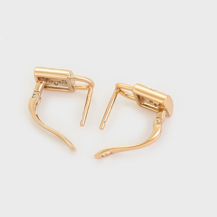 NEW Lola Locket earrings - 18 k Gold plated