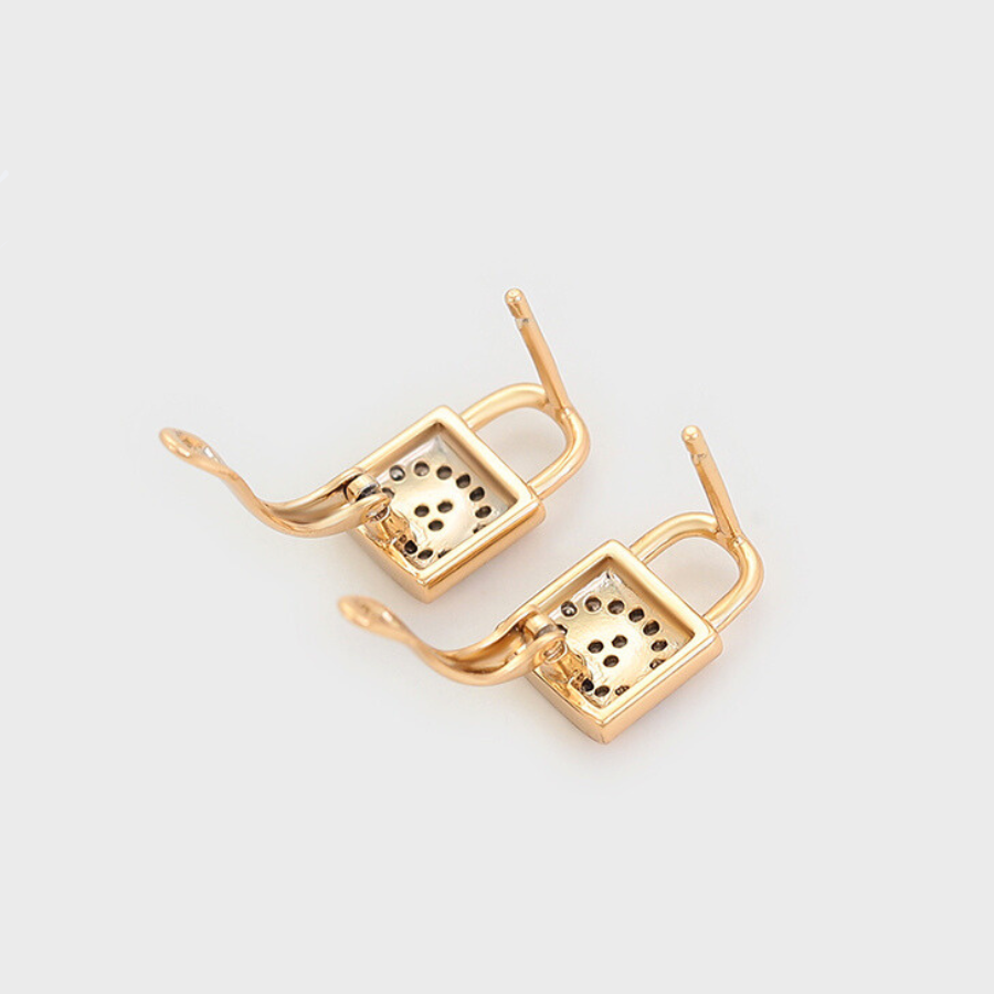 NEW Lola Locket earrings - 18 k Gold plated