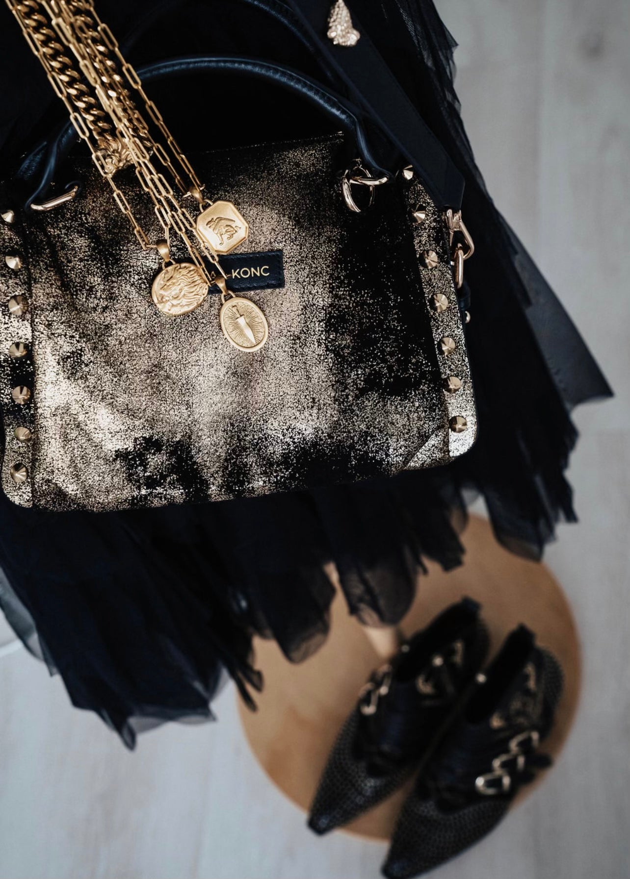 RESTOCKED Leo Love 18k plated necklace