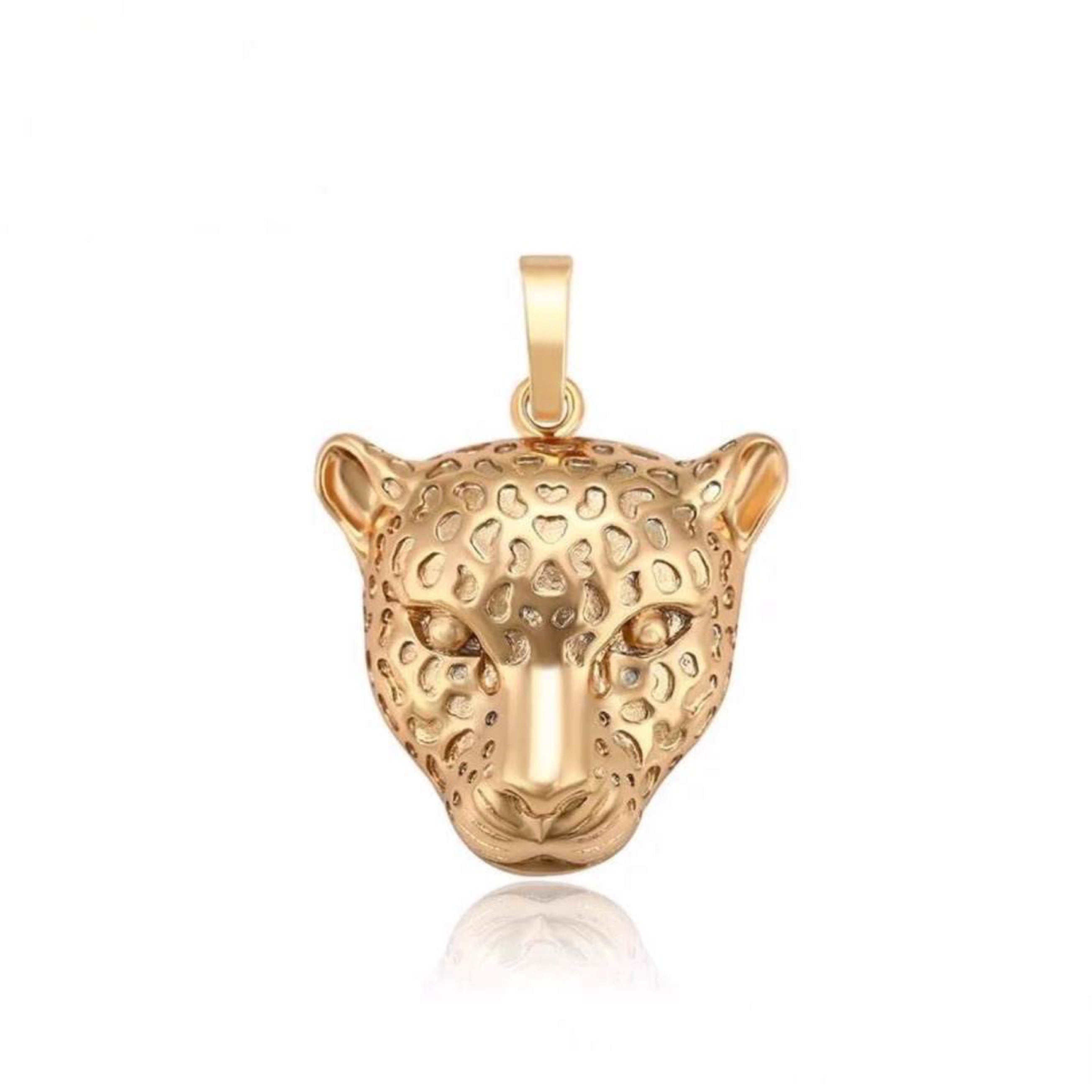 Savannah Leopard 18k plated Neck lace