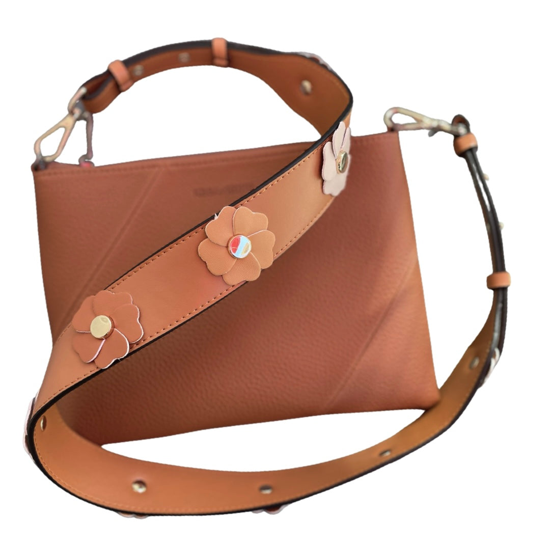 Flower Bag Strap - Amara Tan