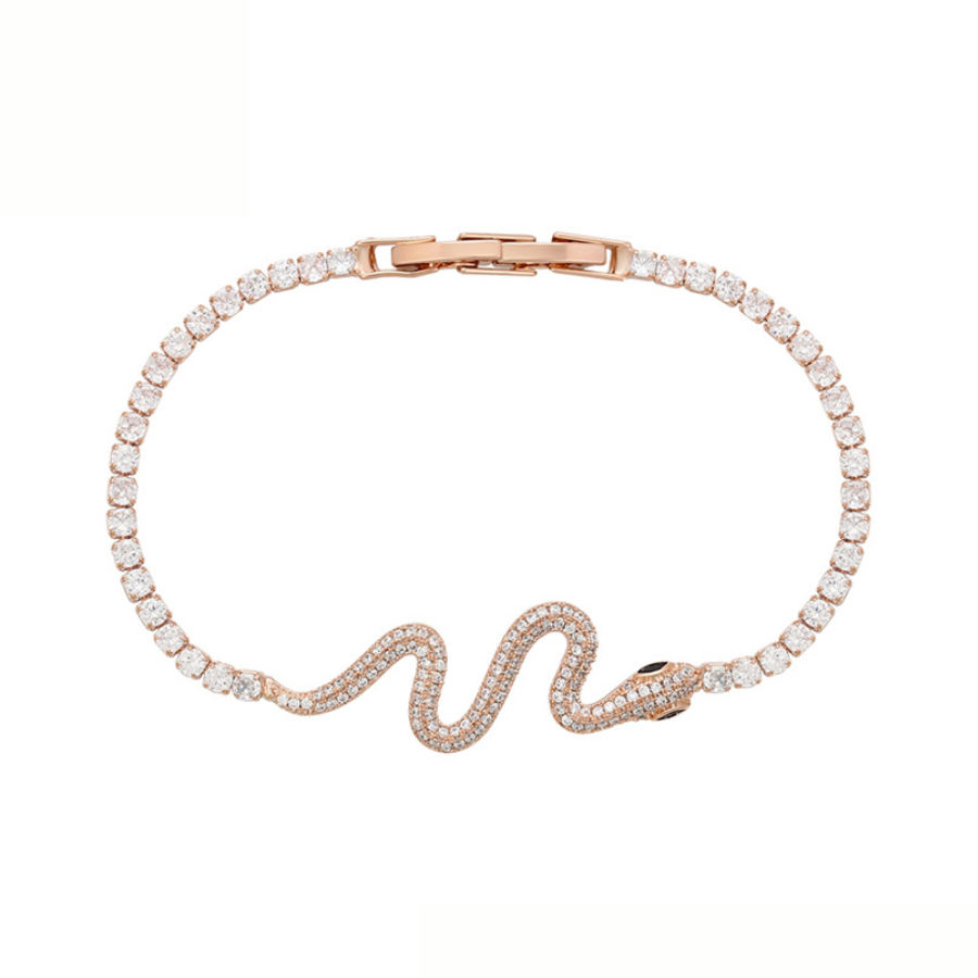 NEW Fallon Snake bracelet - 18k warm gold plated