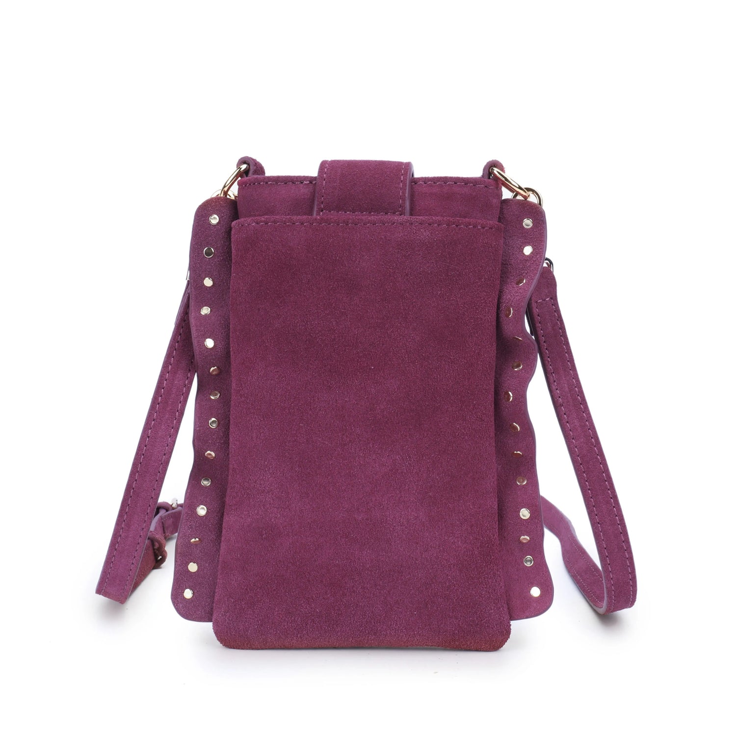 Sahana studded - Wild Berry Phone bag