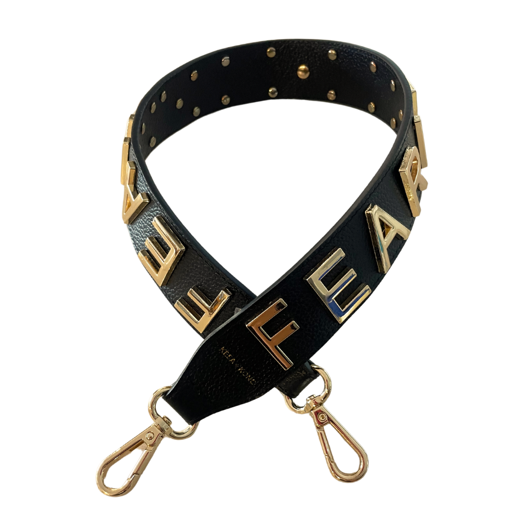 Fearless Bag strap - Gold Mid Length