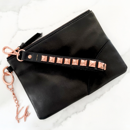 Rose Gold studded - Dalia hand strap