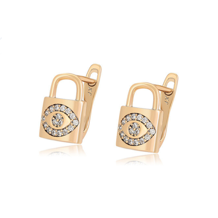 NEW Lola Locket earrings - 18 k Gold plated