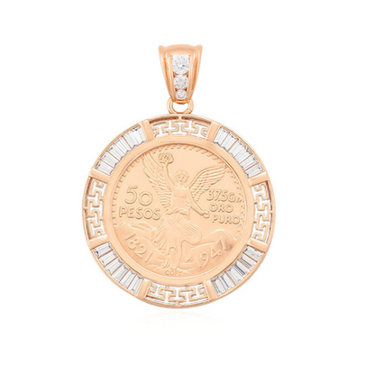 PRE LAUNCH Keona Medallion Necklace and Pendant - 18 k warm gold