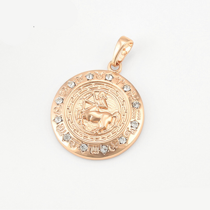 NEW Eliana pendant and necklace - Rose gold plated