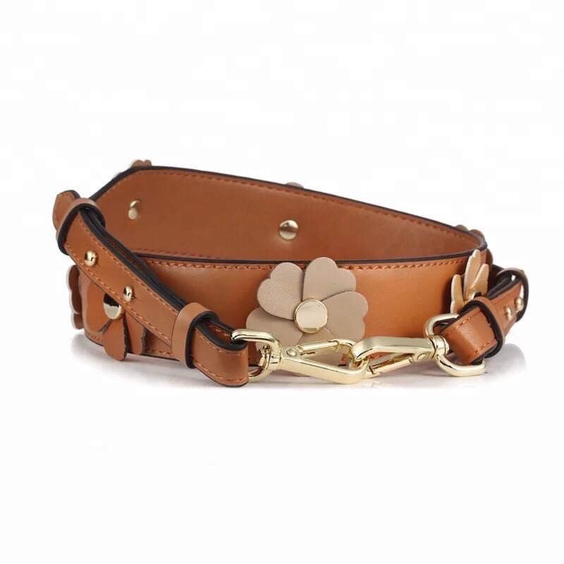 Flower Bag Strap - Amara Tan
