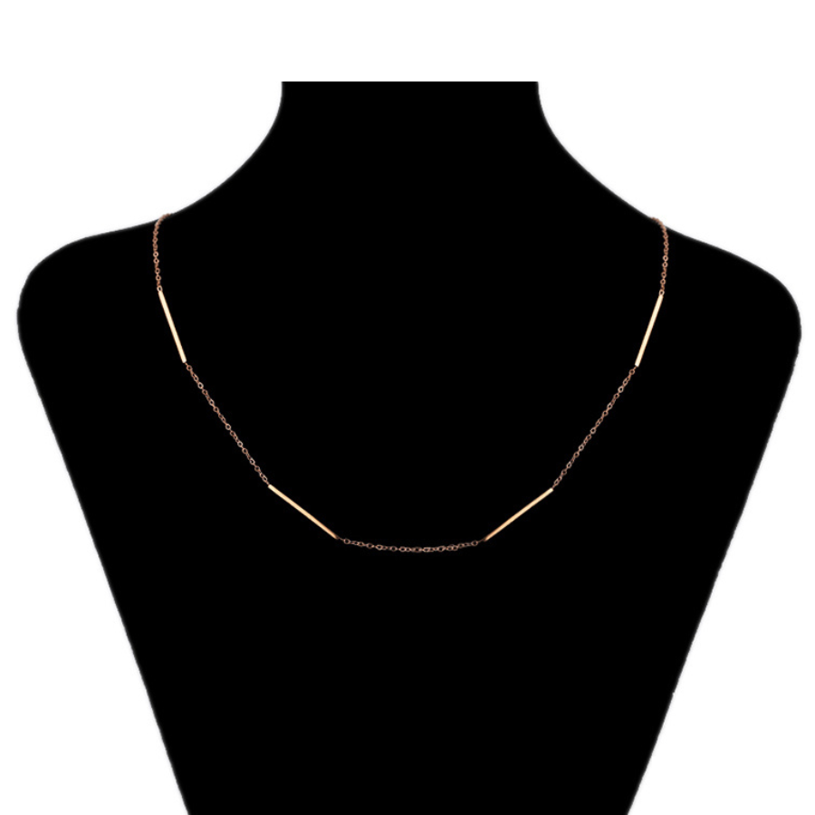 NEW Eliana pendant and necklace - Rose gold plated