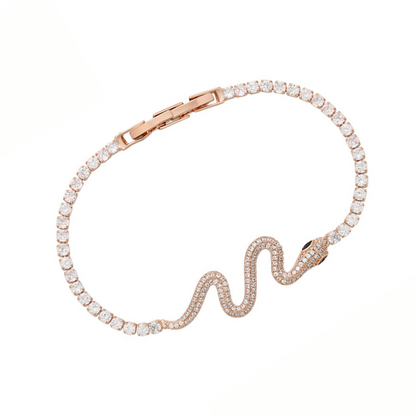 NEW Fallon Snake bracelet - 18k warm gold plated