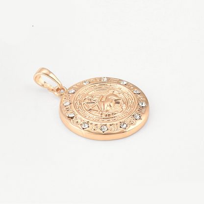 NEW Eliana pendant and necklace - Rose gold plated