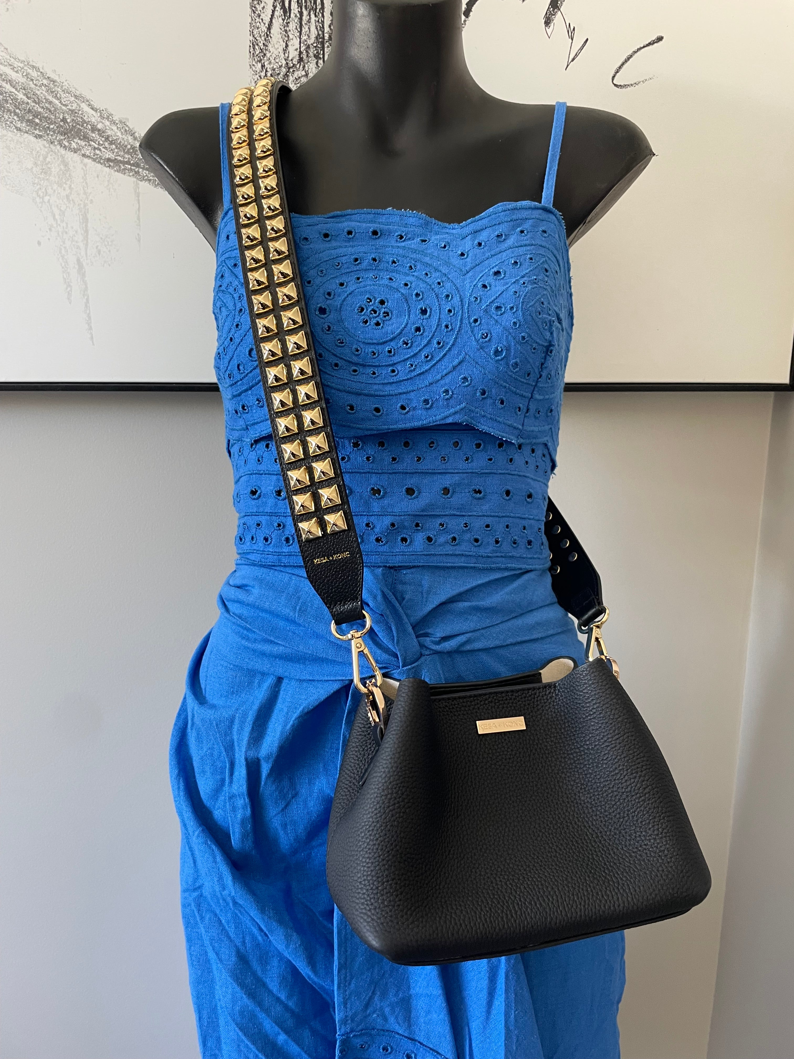 Aria Petite Bag + Dalia Studded Strap Bundle