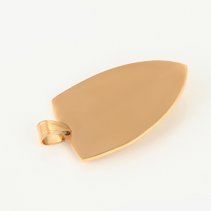 NEW Lion Heart Shield - 18 k gold plated