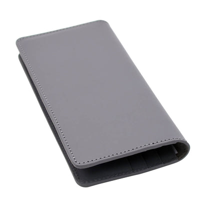 Leather Wallet - Classic Luna Grey