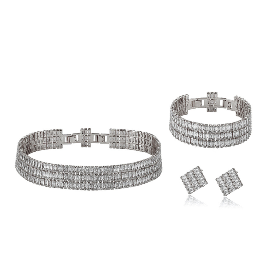 Imogen Choker - Platinum Plated