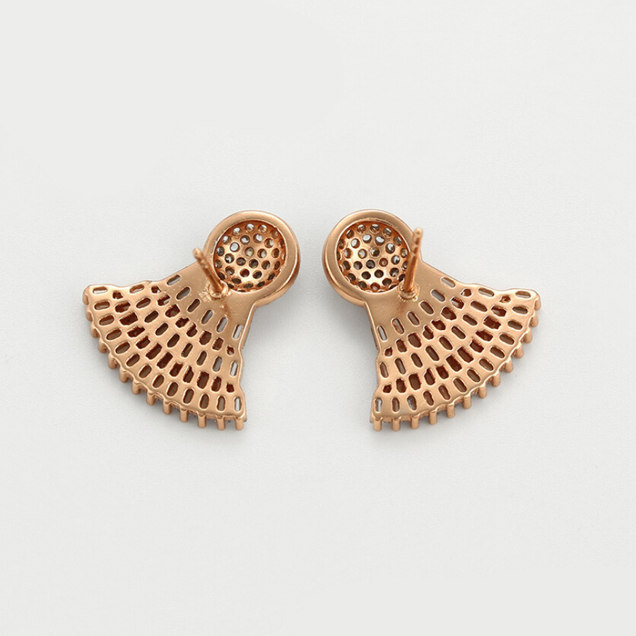 NEW Josephine flair crystal earrings - Rose Gold Plated