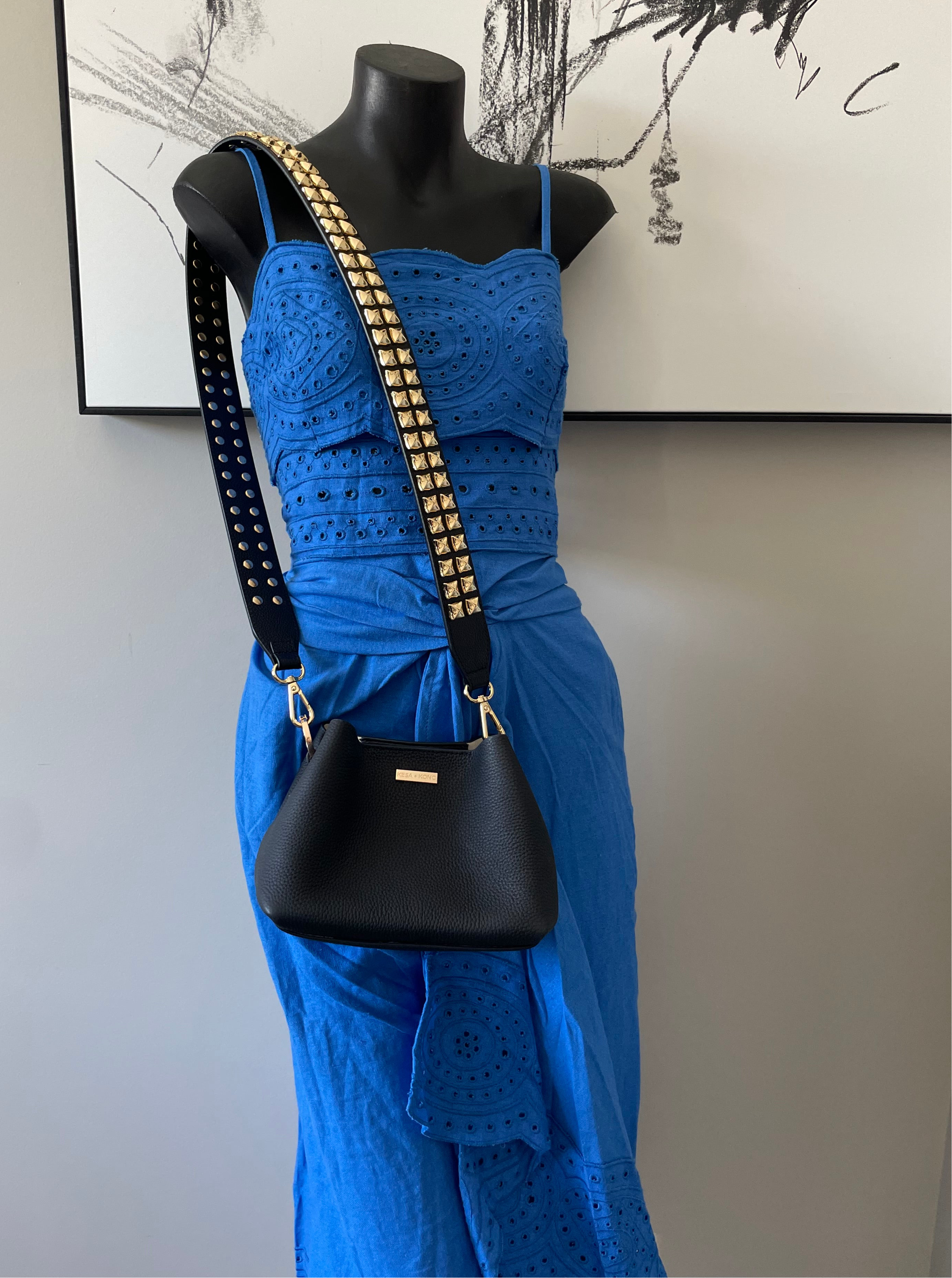 Aria Petite Bag + Dalia Studded Strap Bundle