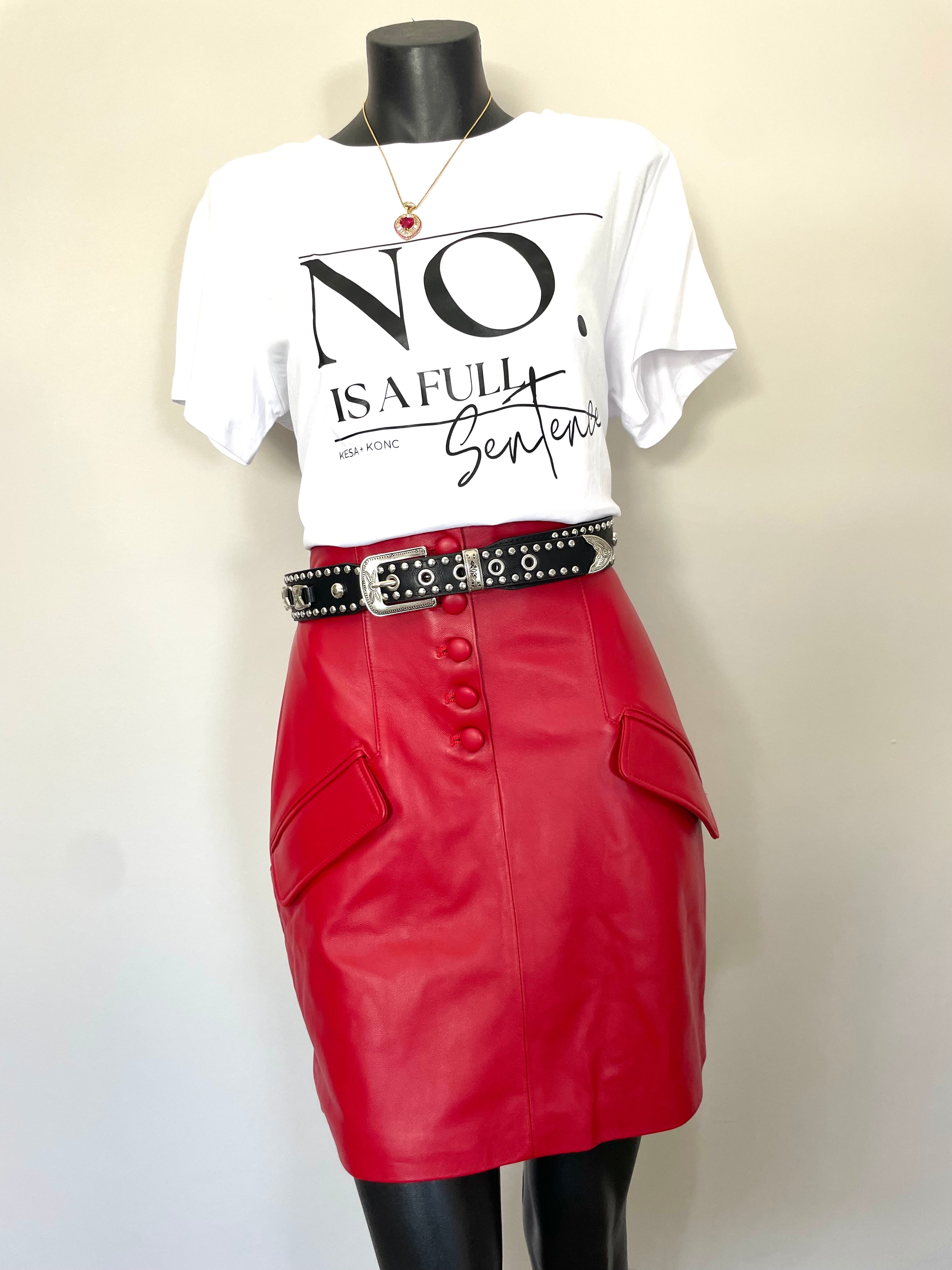 Saskia leather belt - IN STOCK