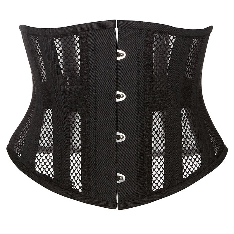 PRE LAUNCH Scarlett Half Bustier Mesh - Black