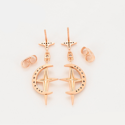 NEW Celestial Earrings - Rose Gold Plated