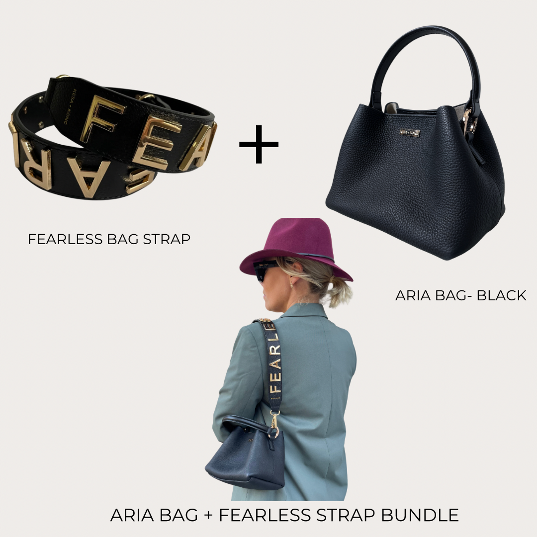 Aria Petite Bag + Fearless Strap Bundle