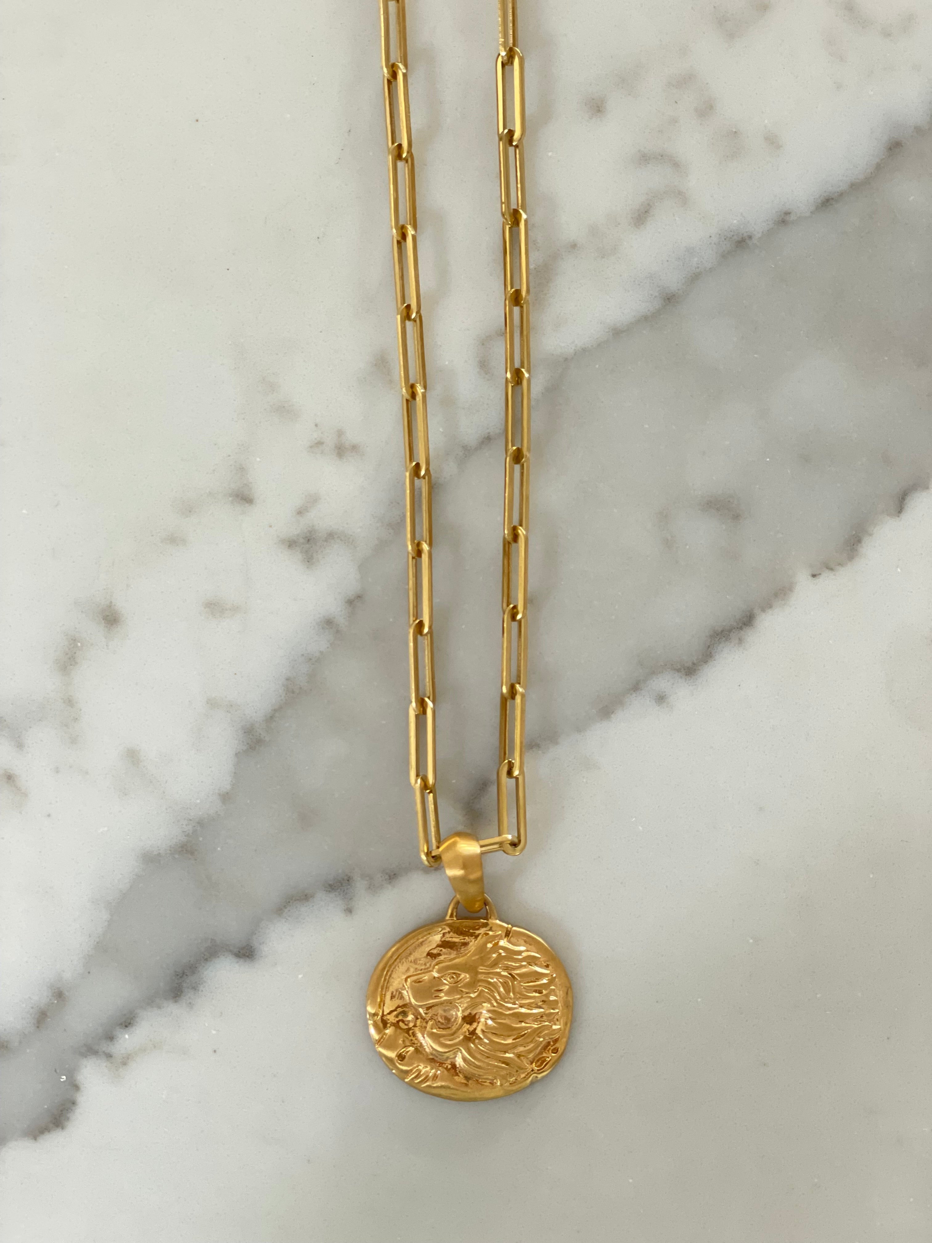 La Vena - Single Lion Necklace